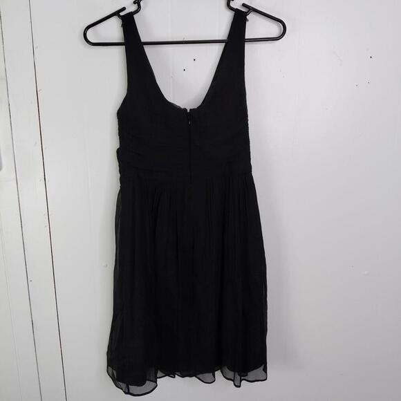 J Crew Dress Womens 2 Petite Silk Babydoll Mini Sleeveless Lined Formal Hoco - Picture 2 of 10